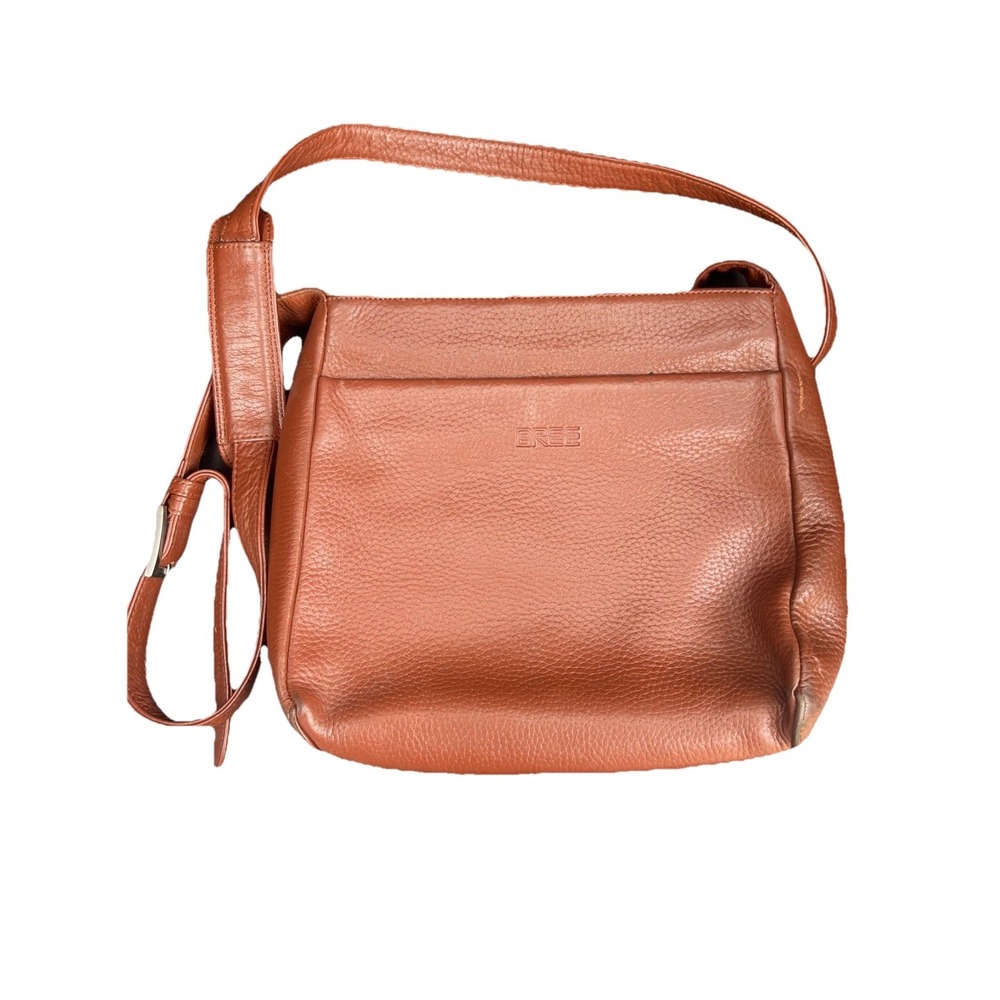 BREE ORIGINAL Soft Leather Brown  Crossbody Purse Bag Travel Germany